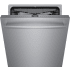 Bosch 800 Series SGX78B55UC - 24 Inch Fully Integrated Built-In Smart Dishwasher with 15 Place Setting Capacity in Slightly Opened View