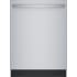 Bosch 800 Series SGX78C55UC - 24 Inch Full Console Built-In Smart Dishwasher with 15 Place Setting Capacity in Front View