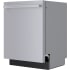 Bosch 800 Series SGX78C55UC - 24 Inch Full Console Built-In Smart Dishwasher with 15 Place Setting Capacity in Angled View