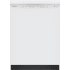 Bosch 100 Series SHE41CM2N - 24 Inch Full Console Built-In Smart Dishwasher in Front View