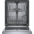 Bosch 100 Series SHE41CM5N - 24 Inch Full Console Built-In Smart Dishwasher in Opened View