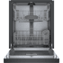 Bosch 100 Series SHE41CM6N - 24 Inch Full Console Built-In Smart Dishwasher in Opened View
