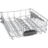 Bosch 300 Series SHE53C82N - 24 Inch Full Console Built-In Smart Dishwasher with 16 Place Setting Capacity in Middle Basket Empty View