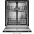 Bosch 100 Series SHV41DB3N - 24 Inch Fully Integrated Built-In Panel Ready Smart Refrigerator with 12 Place Setting Capacity