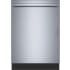 Bosch 100 Series SHX41EB5N - 24 Inch Fully Integrated Built-In Smart Dishwasher with 12 Place Setting Capacity