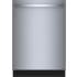 Bosch 500 Series SHX65CM5N - 24 Inch Fully Integrated Built-In Smart Dishwasher with 16 Place Setting Capacity in Front View