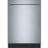 Bosch 500 Series SHX65DM5N - 24 Inch Fully Integrated Built-In Smart Dishwasher in Front View