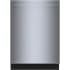 Bosch Benchmark Series SHX9PCM5N - 24 Inch Fully Integrated Built-In Smart Dishwasher with 16 Place Setting Capacity in Front View