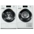 Miele MIWADREWCS980 - Side by Side Washer &amp; Dryer with Front Load Washer &amp; Heat Pump Dryer in White