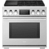 SKS SKSDR360SS - 36 Inch Freestanding Professional Dual Fuel Smart Range