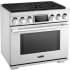 SKS SKSDR360SS - 36 Inch Freestanding Professional Dual Fuel Smart Range