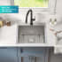 Kraus Standart PRO Series KHT30122L - Sink and Faucet Front View