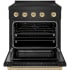 ZLINE Autograph Edition SINRBZ30CB - 30 Inch Freestanding Induction Range