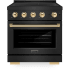 ZLINE Autograph Edition SINRBZ30G - 30 Inch Freestanding Induction Range