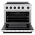 ZLINE Autograph Edition SINRZWM36MB - 36 Inch Freestanding Paramount Induction Range