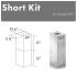 ZLINE SK597I - Short Chimney Pieces