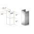 ZLINE SK687304 - Short Chimney Pieces