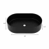 ZLINE SKQVOMB24 - 24 Inch Oval Vessel Bath Sink with Drain Hole Center