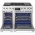 SKS SKSDR480SIS - 48 Inch Freestanding Professional Dual Fuel Smart Range
