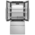 SKS SKSFD3604P - 36 Inch Panel Ready Built-In 4-Door French Door Smart Refrigerator in Opened View
