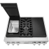 SKS SKSRT360S - 36 Inch Dual Fuel Smart Pro Rangetop
