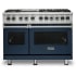 Viking 5 Series VDR5486GSBBBLP - 48 Inch Dual Fuel Range with 6 Sealed Burner