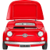 Smeg SMEG500GRUS - Open View (Pictured in Red)