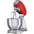 Smeg 50's Retro Design SMF01RDUS - Angle View with Flat Beater