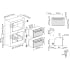 Smeg Linea Design SOCU2104MCG - 24 Inch Single Combi-Microwave Electric Wall Oven