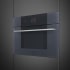 Smeg Linea Design SOCU3104MCG - 30 Inch Single Combi-Microwave Electric Wall Oven