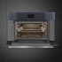 Smeg Linea Design SOCU3104MCG - 30 Inch Single Combi-Microwave Electric Wall Oven