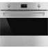 Smeg Classic Design SOPU3302TPX - 30 Inch Single Convection Electric Wall Oven in Front View