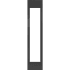 Bertazzoni SP18WCC - Carbonio Front Panel for 18" Built-In Wine Columns