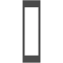 Bertazzoni SP24WCC - Carbonio Front Panel for 24" Built-In Wine Columns