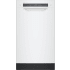 Bosch 300 Series SPE53B52UC - 18 Inch Full Console Built-In Smart Dishwasher with 10 Place Setting Capacity in Front View
