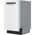 Bosch 300 Series SPE53B52UC - 18 Inch Full Console Built-In Smart Dishwasher with 10 Place Setting Capacity in Angled View