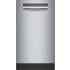 Bosch 800 Series SPE68C75UC - 18 Inch Full Console Built-In Smart Dishwasher with 10 Place Setting Capacity in Front View