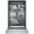 Bosch 800 Series SPE68C75UC - 18 Inch Full Console Built-In Smart Dishwasher with 10 Place Setting Capacity in Opened View