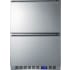 Summit SPFF51OS2D - 24" Outdoor Freezer Drawers