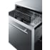 Summit SPFF51OS2D - Removable Chrome Basket and Adjustable Dividers