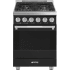 Smeg Professional Series SPR24UGGAN - 24 Inch Freestanding Gas Range in Front View