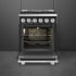 Smeg Professional Series SPR24UGGAN - 24 Inch Freestanding Gas Range in Opened View