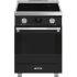 Smeg Professional Series SPR24UIMAN - 24 Inch Freestanding Induction Range in Front View