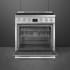 Smeg Professional Series SPR30UGMX - 30 Inch SS Freestanding Dual Fuel Range