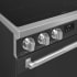 Smeg Professional Series SPR30UIMAN - 30 Inch Freestanding Electric Induction Range with Knob Control and Robust Knurled Handle