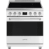 Smeg Professional Series SPR30UIMMW - 30 Inch Freestanding Electric Induction Range with 4 Cooking Elements