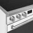 Smeg Professional Series SPR30UIMMW - 30 Inch Freestanding Electric Induction Range with Knob Control and Robust Knurled Handle