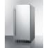 Summit SPR316OSCSS - 15" Outdoor Refrigerator with Stainless Steel Cabinet for Freestanding or Built-in Installation