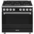 Smeg Professional Series SPR36UGGAN - 36 Inch Freestanding Gas Range with 6 Cooking Zone Burner