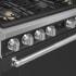 Smeg Professional Series SPR36UGGAN - 36 Inch Freestanding Gas Range with Knob Control and Robust Knurled Handle